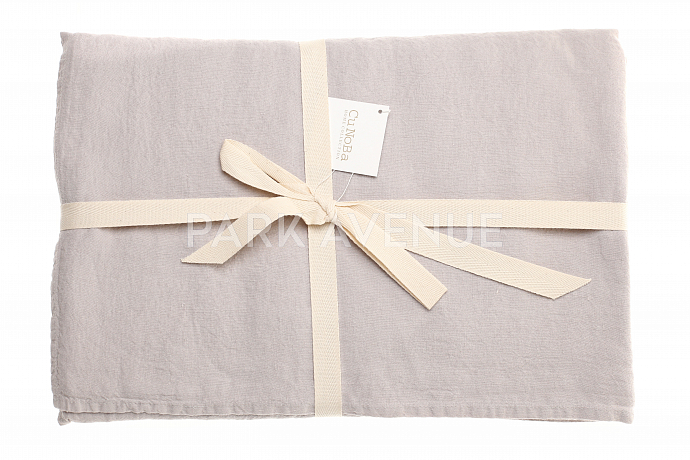 LIL CUNOBA Скатерть льняная, 170x220, 100% лен , Argil